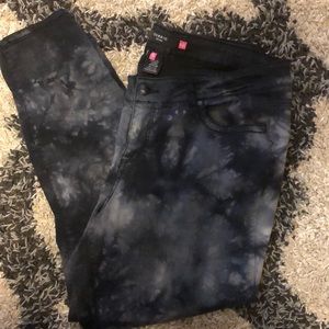 Torrid Tie-Dye Plus Skinny Leg Jeans